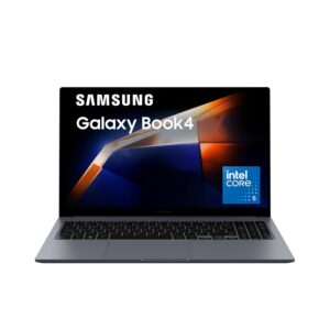 Samsung Galaxy Book4 Metal Intel Core i3 13th Gen 1315U - (8 GB/512 GB SSD/Windows 11 Home) NP750XGJ-LG4IN Thin and Light Laptop  (15.6 Inch, Gray, 1.55 Kg, With MS Office)